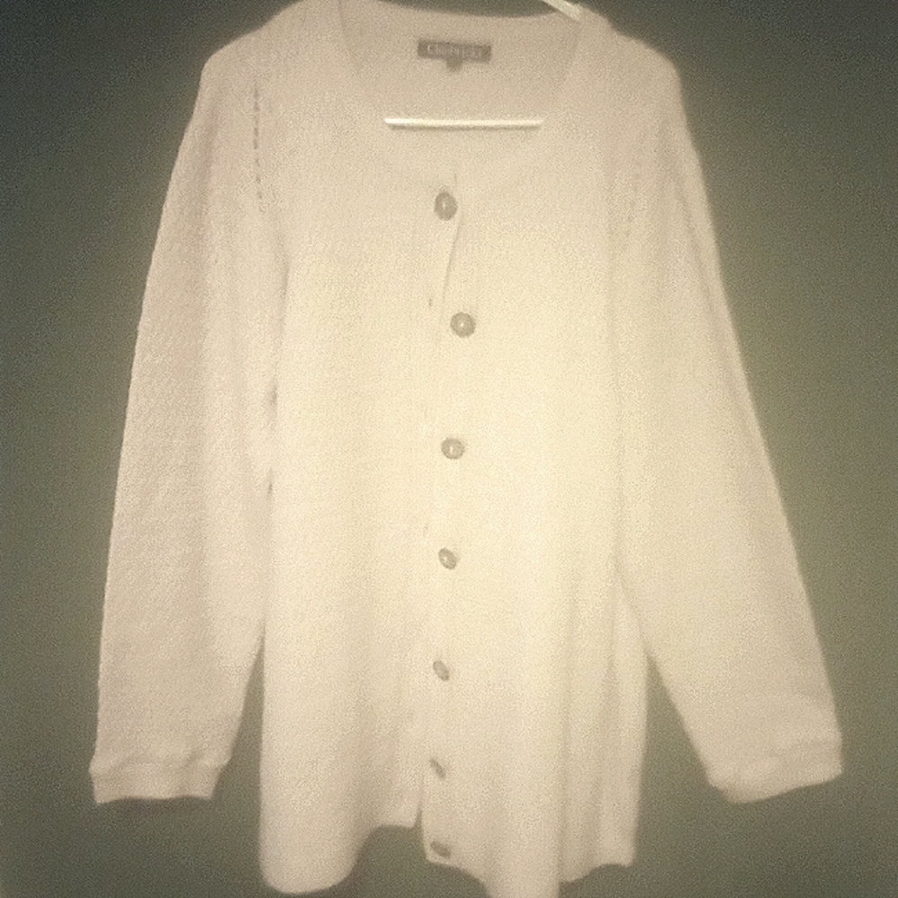 SOFT PINK CHADWICK XLT BUTTON DOWN SWEATER